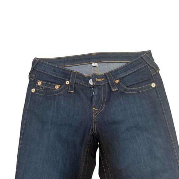 True Religion Straight Leg Jeans Women’s 28 | Dark Wash - Picture 6 of 7